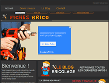 Tablet Screenshot of devis-travaux-brico.fr